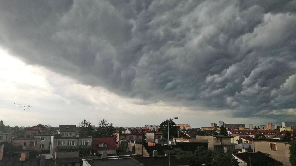 Zdjęcia burzy od Czytelników DDWloclawek