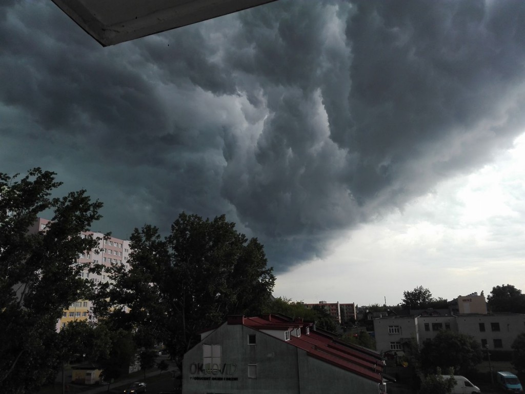 Zdjęcia burzy od Czytelników DDWloclawek