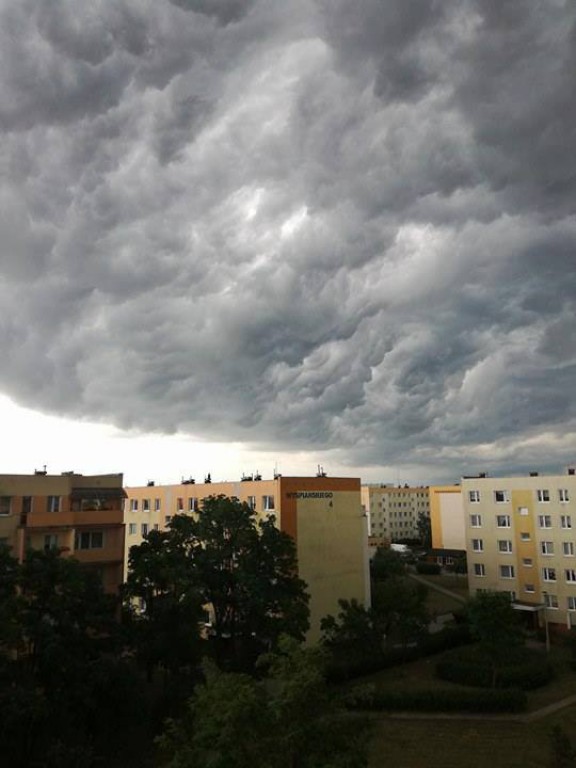 Zdjęcia burzy od Czytelników DDWloclawek