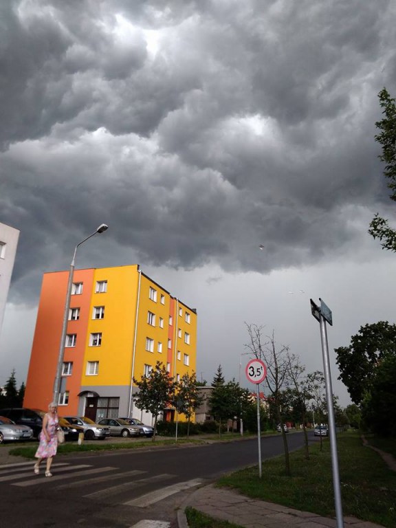 Zdjęcia burzy od Czytelników DDWloclawek
