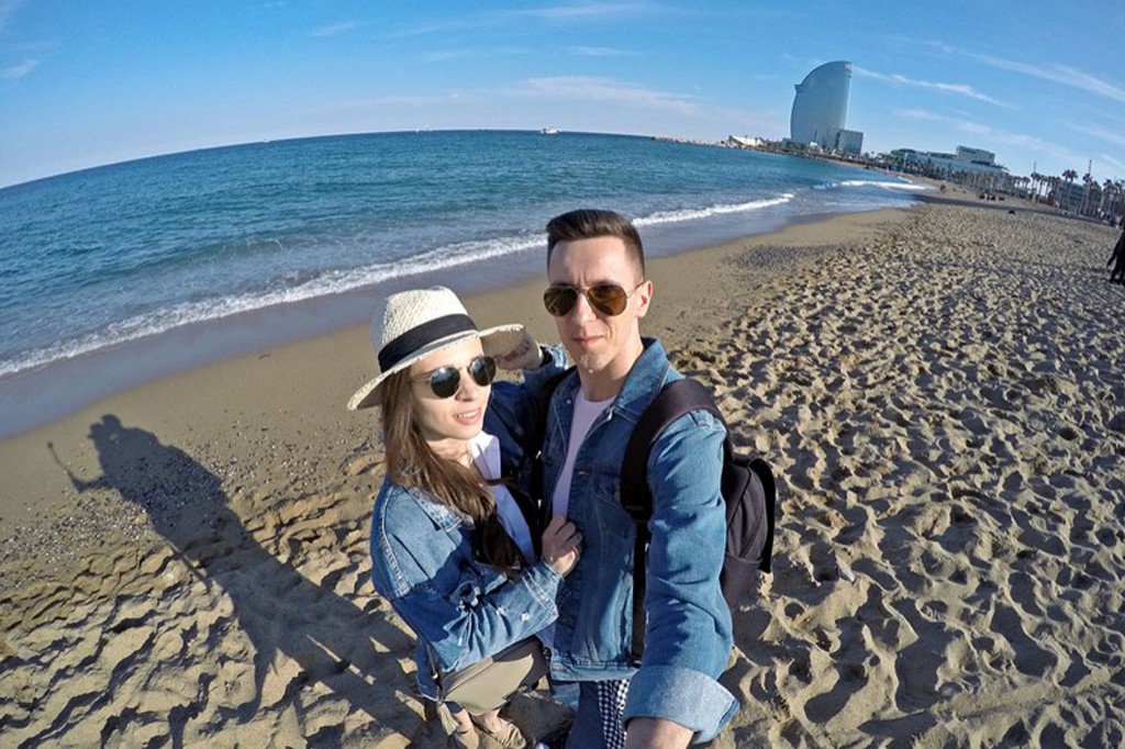 Znana blogerka w Barcelonie [foto]