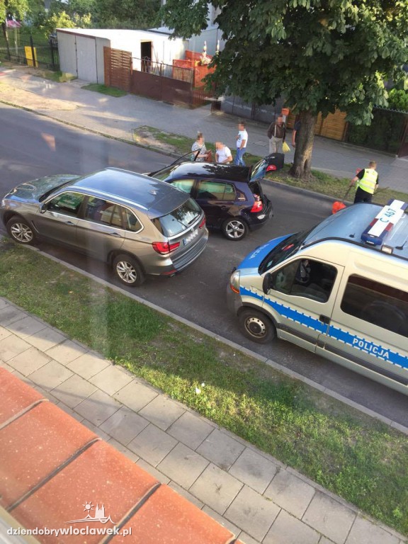 Zderzenie daewoo i volkswagena