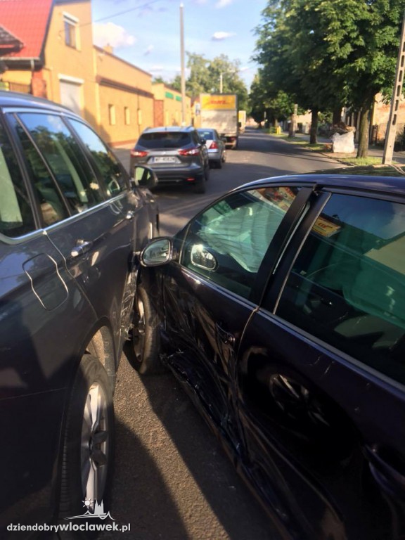 Zderzenie daewoo i volkswagena