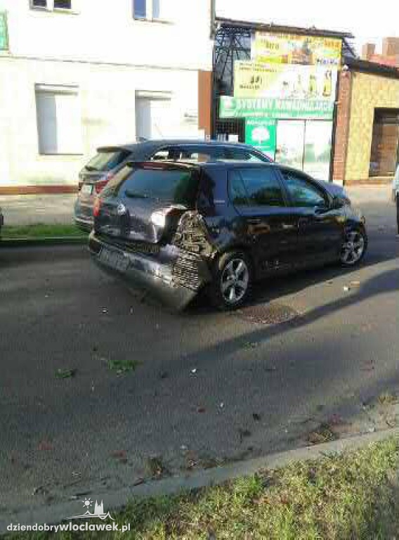 Zderzenie daewoo i volkswagena