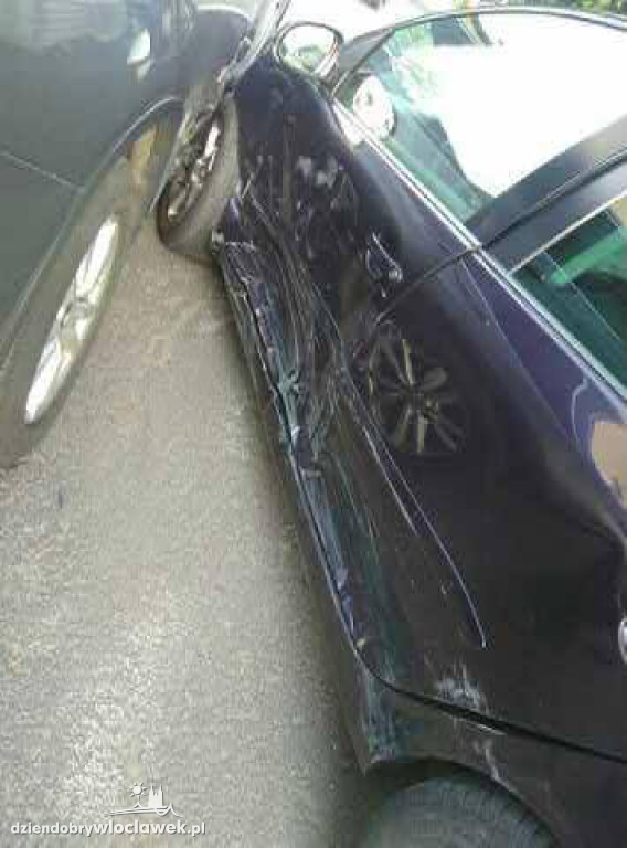 Zderzenie daewoo i volkswagena