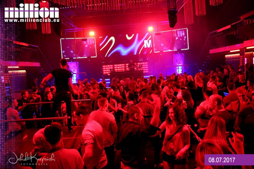 Sobotnia noc w klubie Million przy Ogniowej