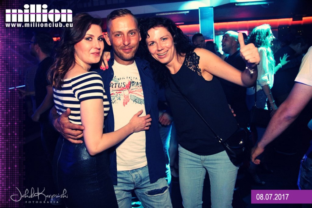 Sobotnia noc w klubie Million przy Ogniowej