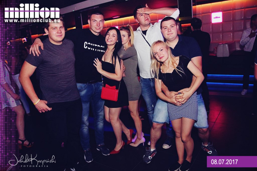 Sobotnia noc w klubie Million przy Ogniowej