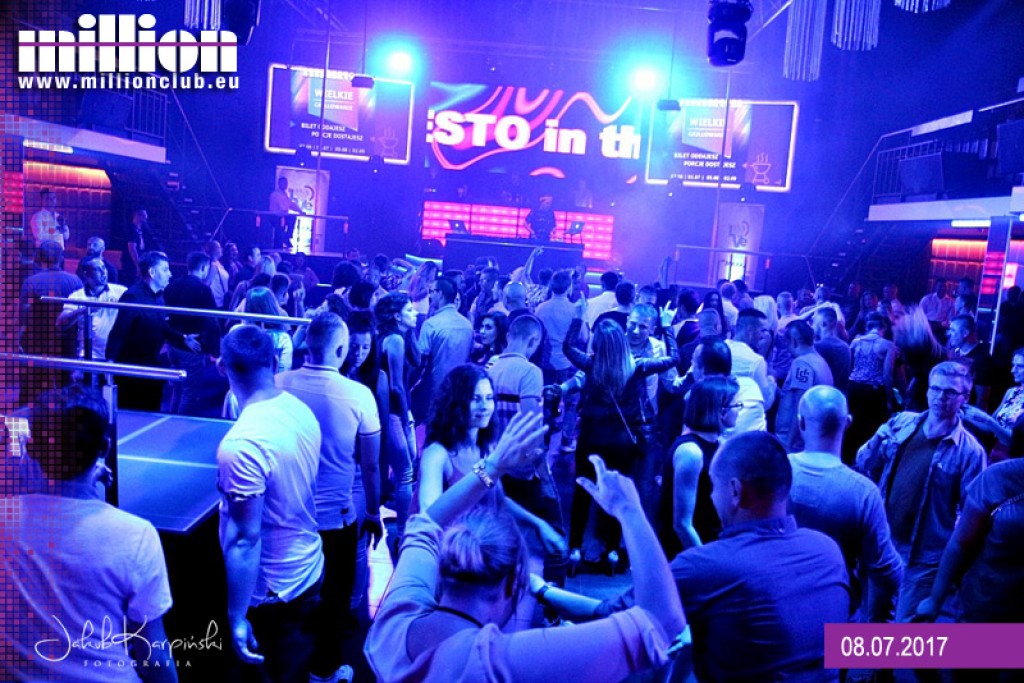 Sobotnia noc w klubie Million przy Ogniowej