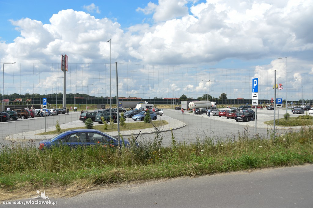 Autostrada pod Włocławkiem w korkach