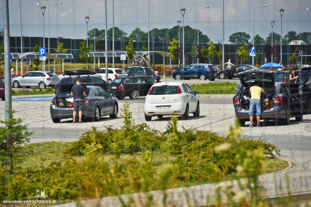 Autostrada pod Włocławkiem w korkach