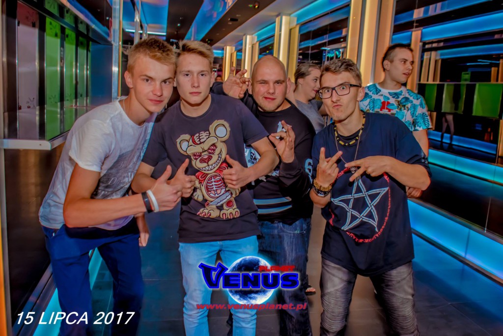 Sobotnia noc w klubie Venus Koneck