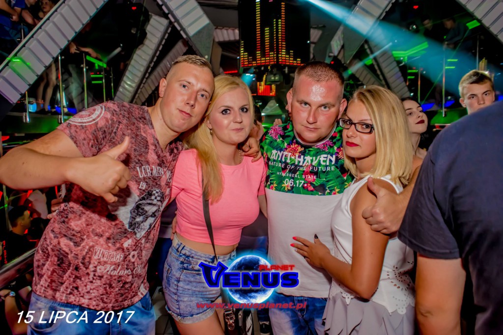 Sobotnia noc w klubie Venus Koneck