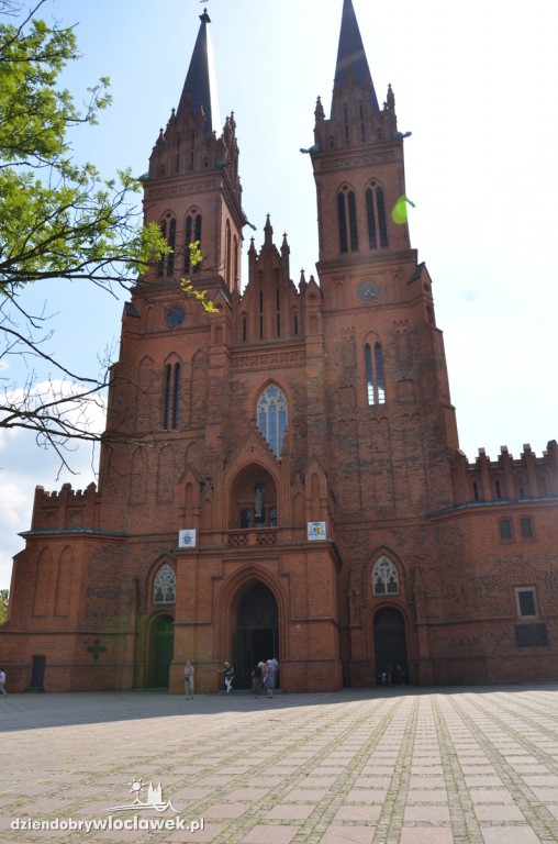 Tłumy na spacerku do katedry