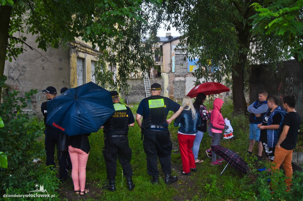 Zawaliła się ściana kamienicy