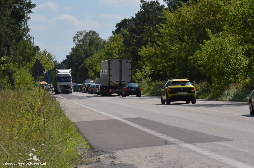 Kolizja na DK 91. Są utrudnienia