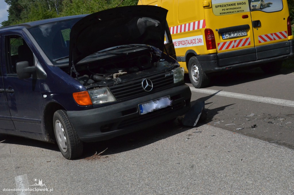 Kolizja na DK 91. Są utrudnienia