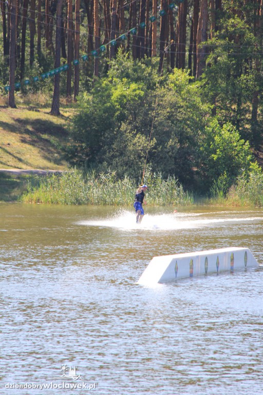 Niedziela na plaży nad jez. Czarnym