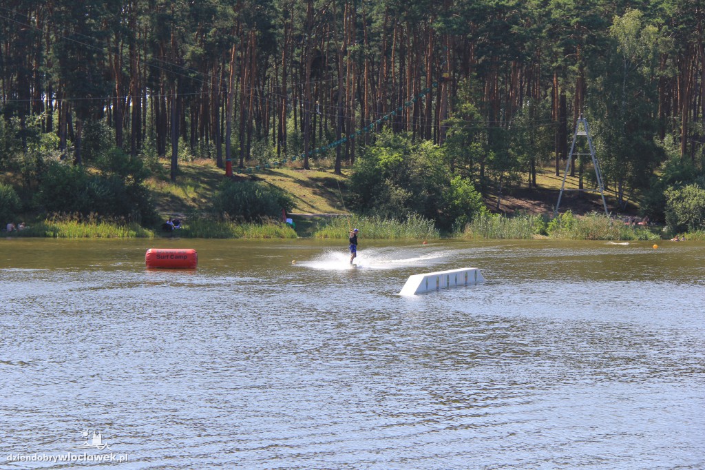 Niedziela na plaży nad jez. Czarnym