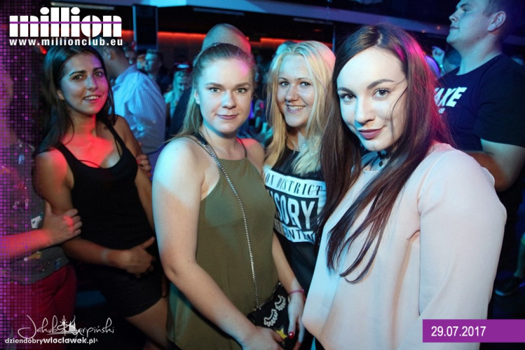 Sobotnia noc w Millionie