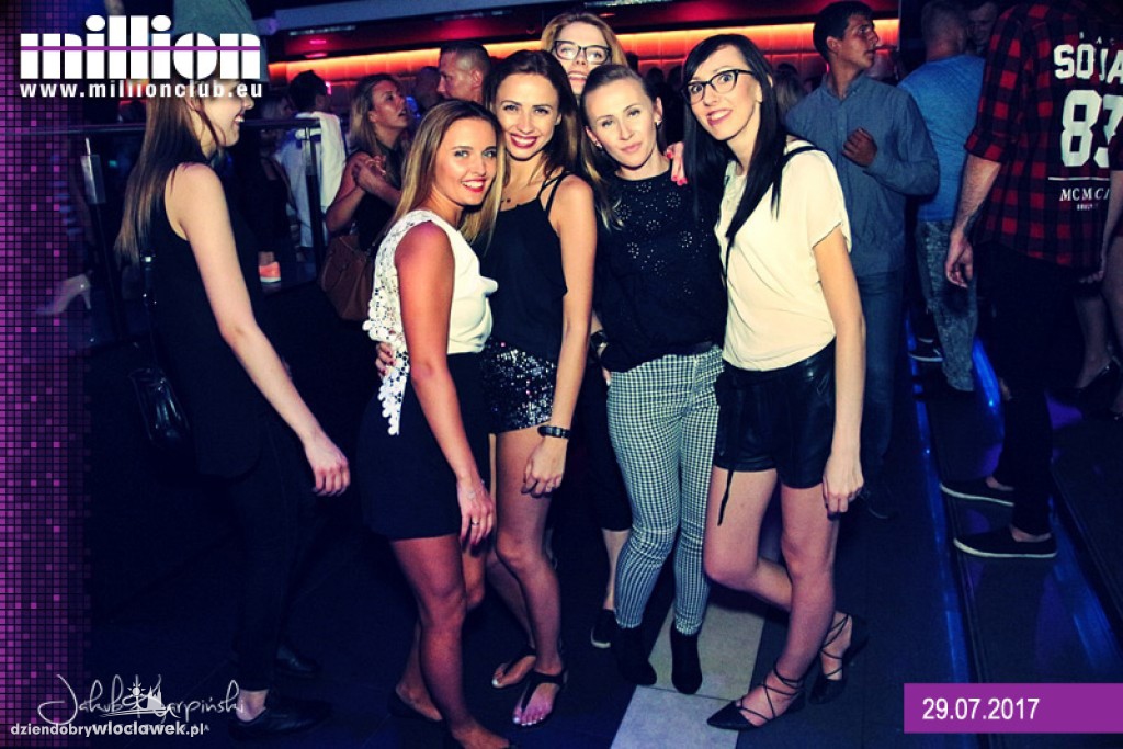Sobotnia noc w Millionie