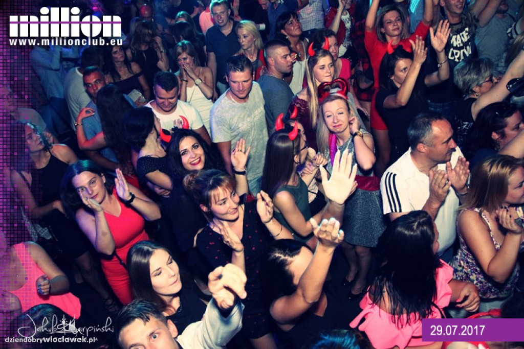 Sobotnia noc w Millionie