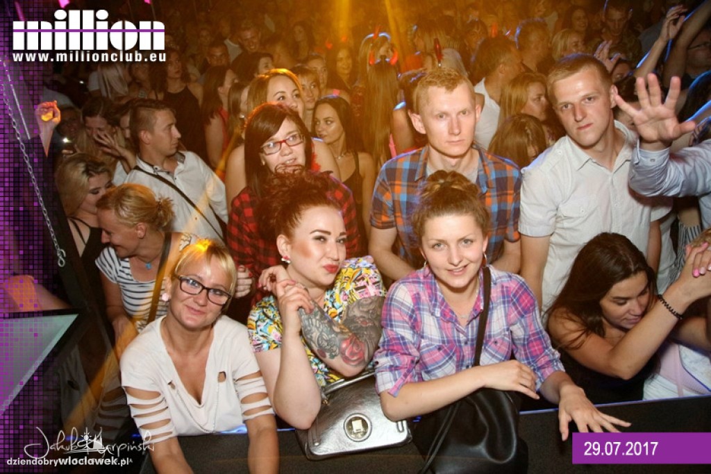 Sobotnia noc w Millionie