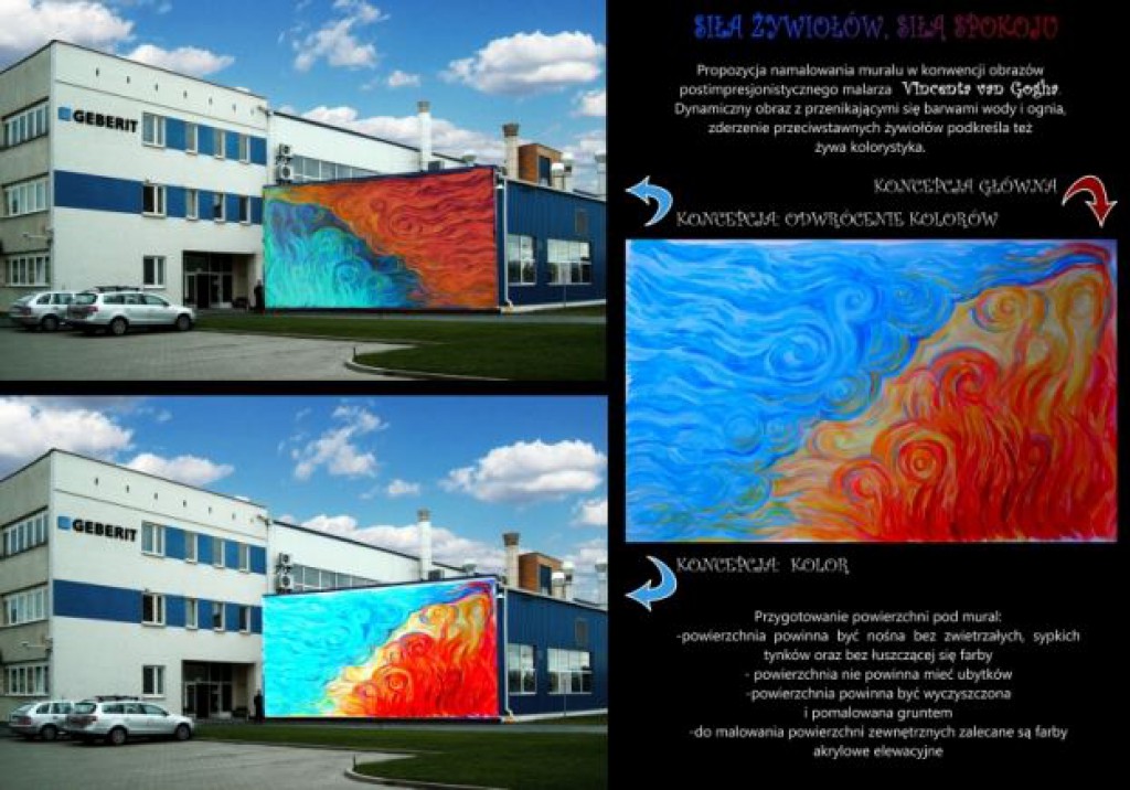 Będzie nowy mural przy ul. Płockiej