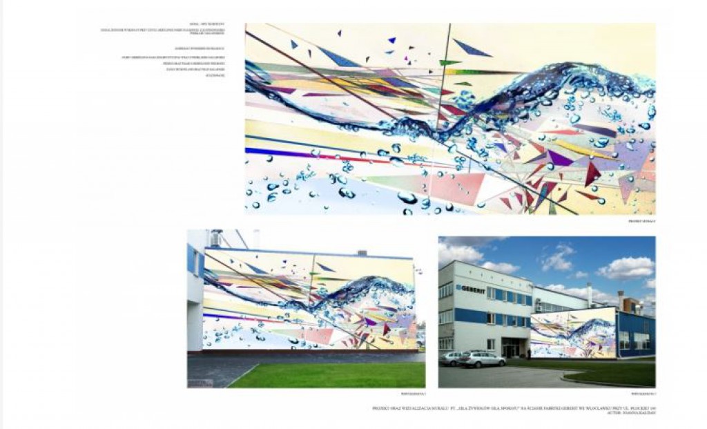 Będzie nowy mural przy ul. Płockiej