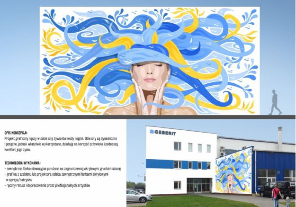 Będzie nowy mural przy ul. Płockiej