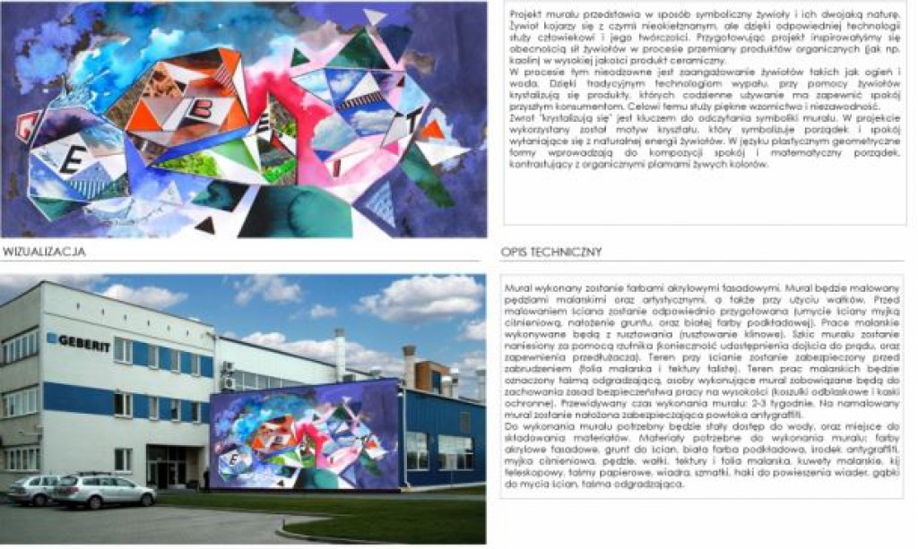 Będzie nowy mural przy ul. Płockiej
