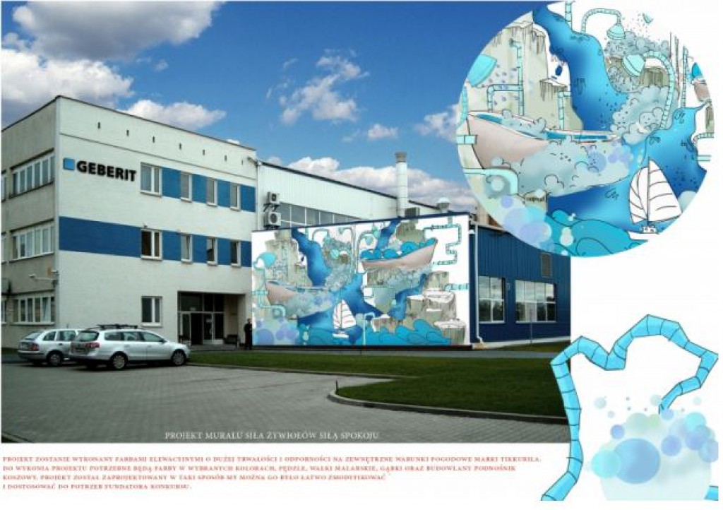 Będzie nowy mural przy ul. Płockiej