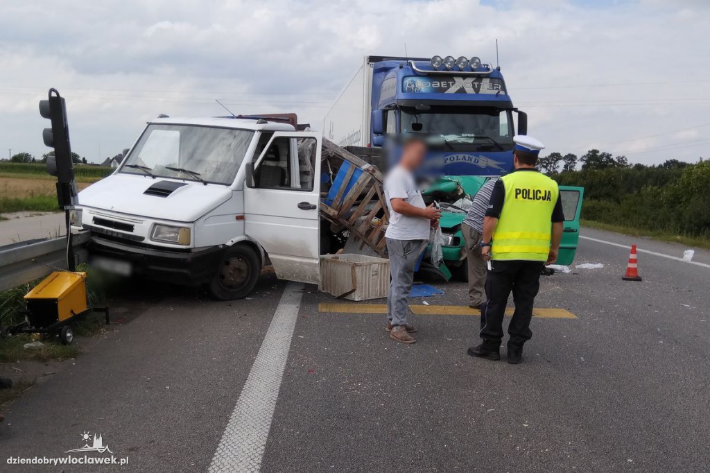 Wypadek przed 'wahadłem'