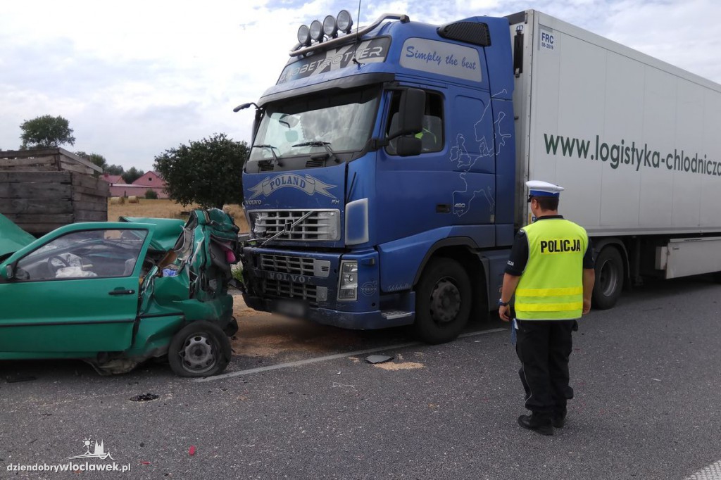 Wypadek przed 'wahadłem'