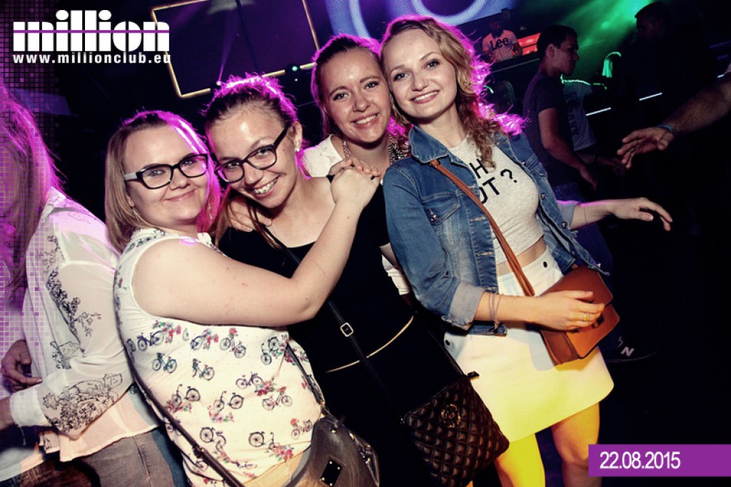 Szalona sobotnia noc w klubie Million