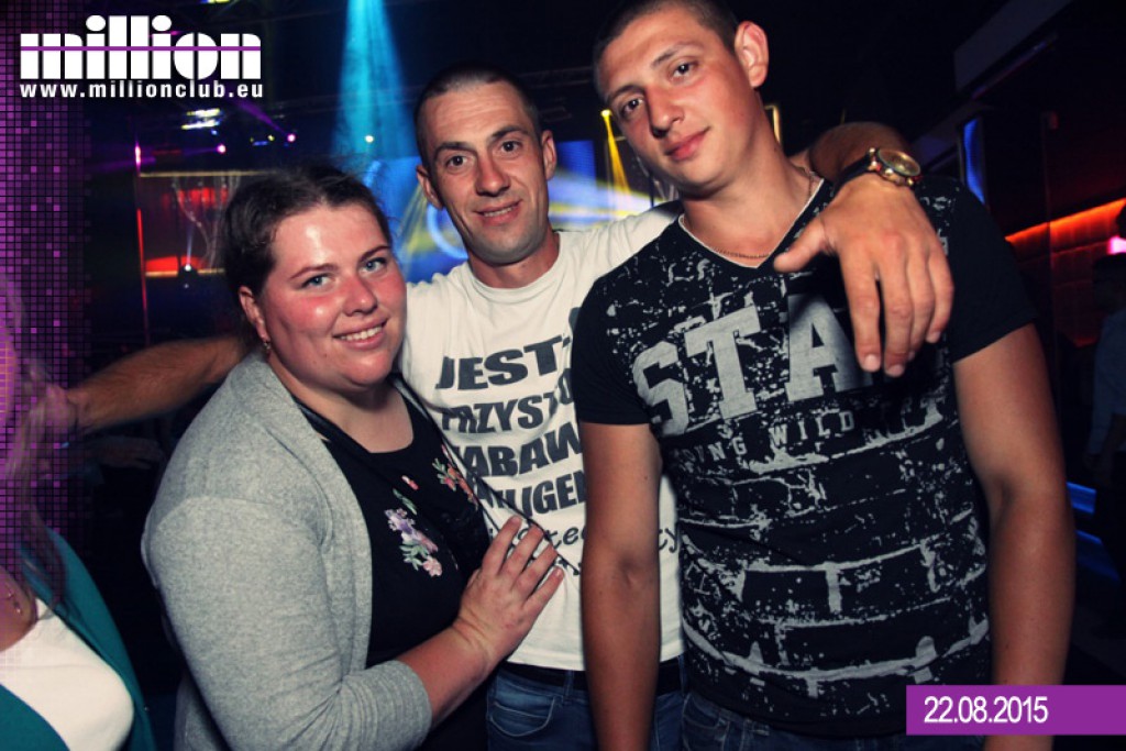 Szalona sobotnia noc w klubie Million