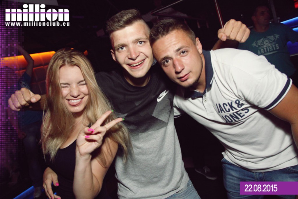 Szalona sobotnia noc w klubie Million