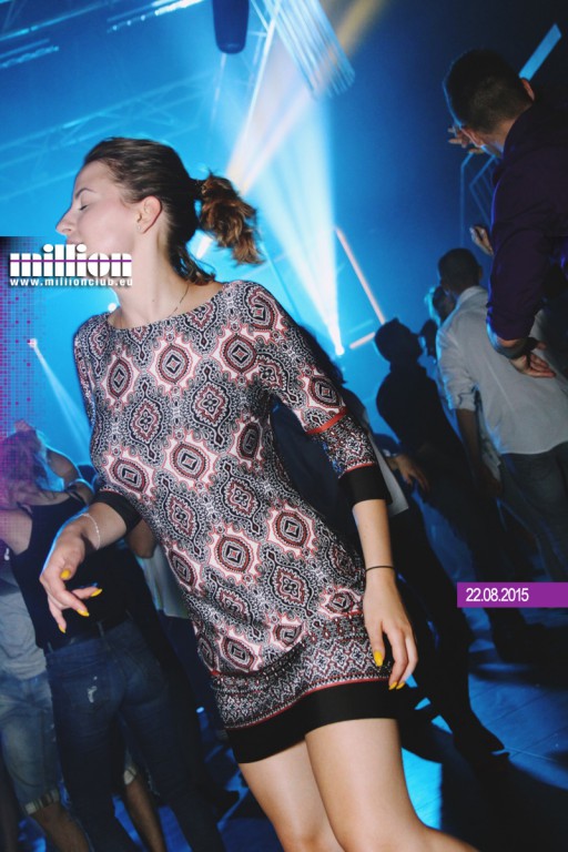 Szalona sobotnia noc w klubie Million