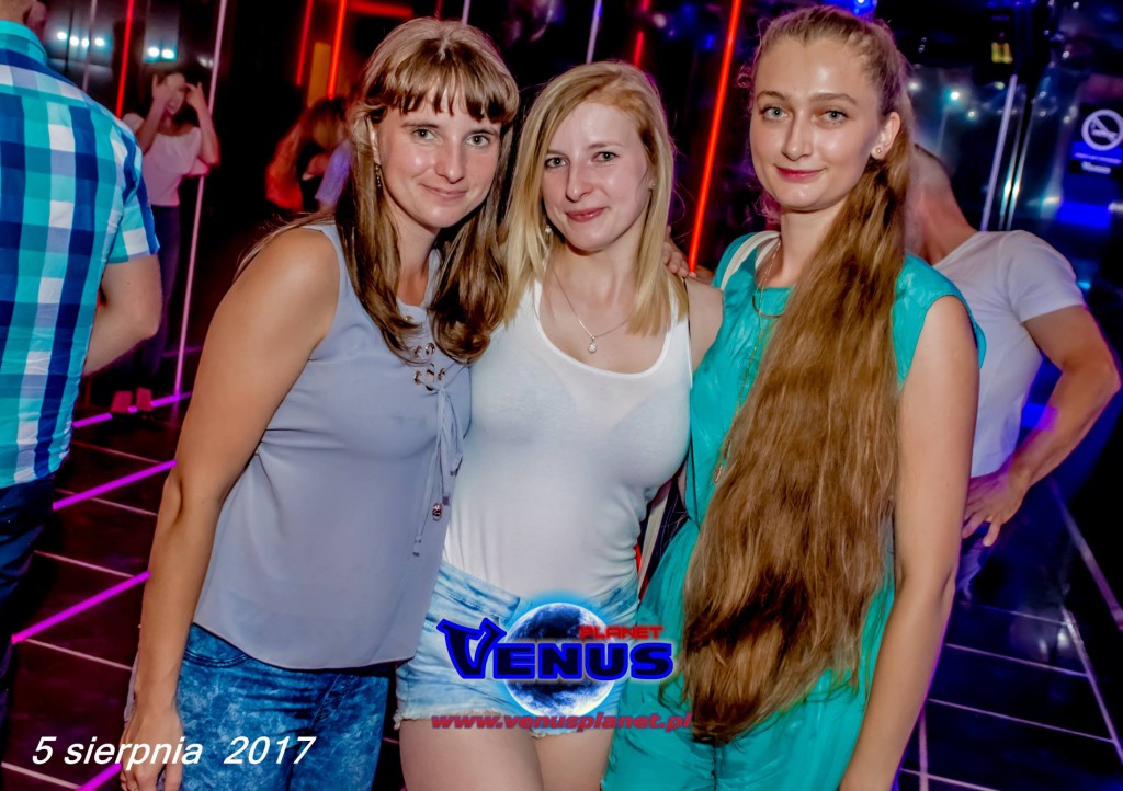 Sobotnia noc w klubie Venus Koneck