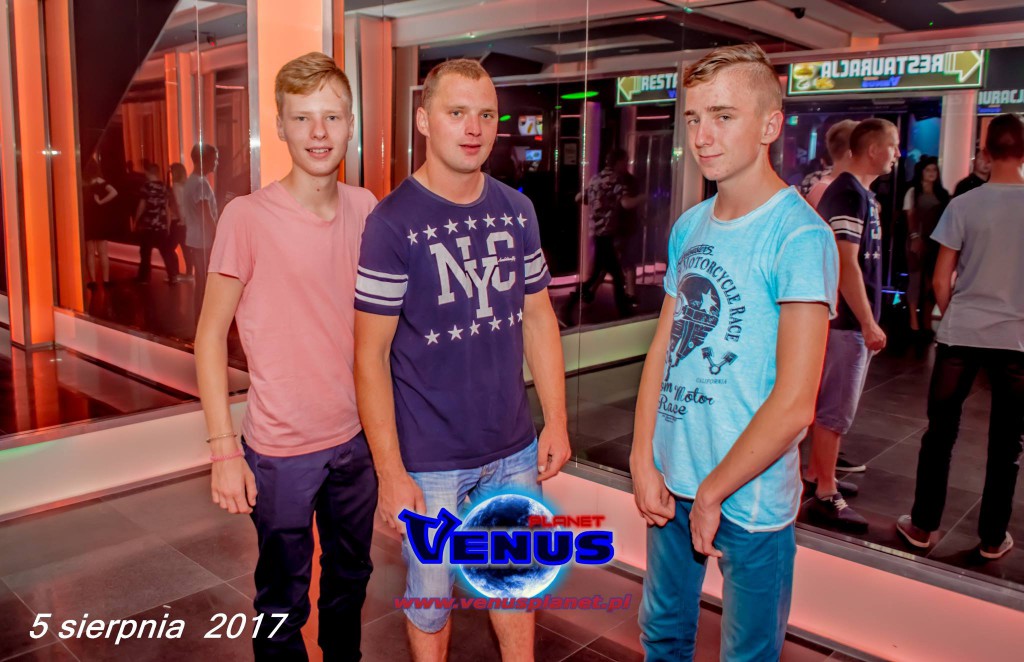 Sobotnia noc w klubie Venus Koneck