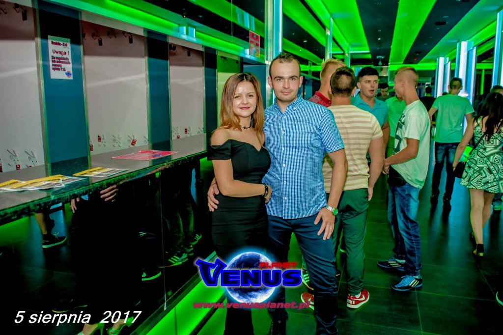 Sobotnia noc w klubie Venus Koneck