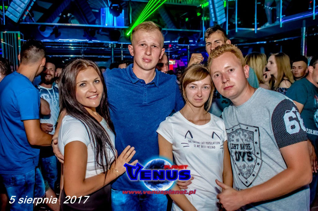 Sobotnia noc w klubie Venus Koneck
