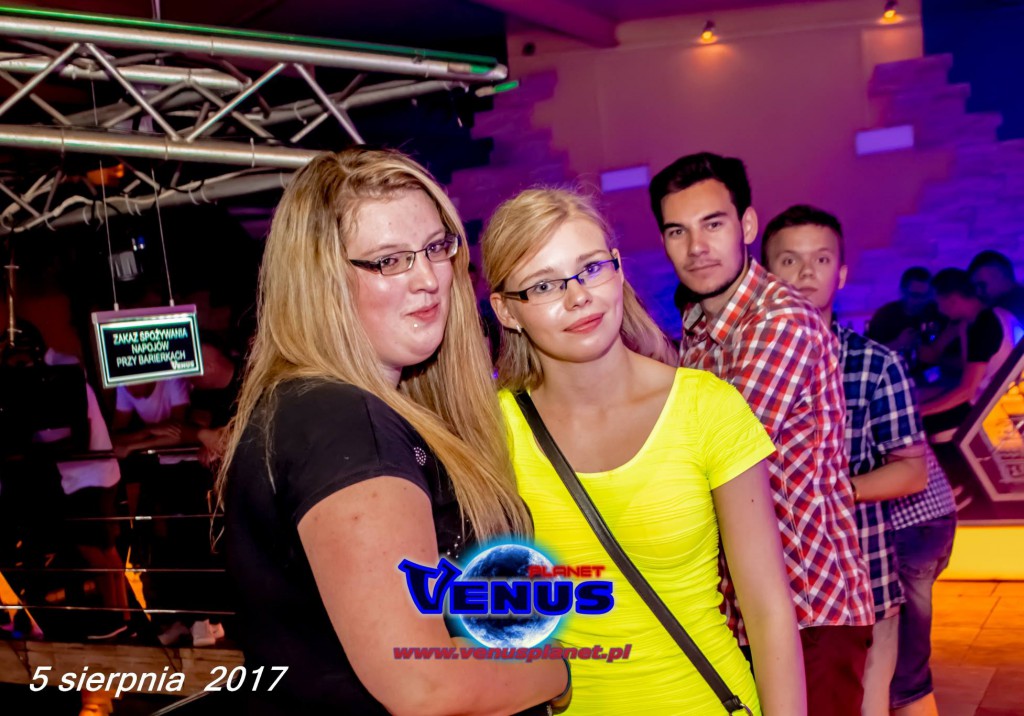 Sobotnia noc w klubie Venus Koneck