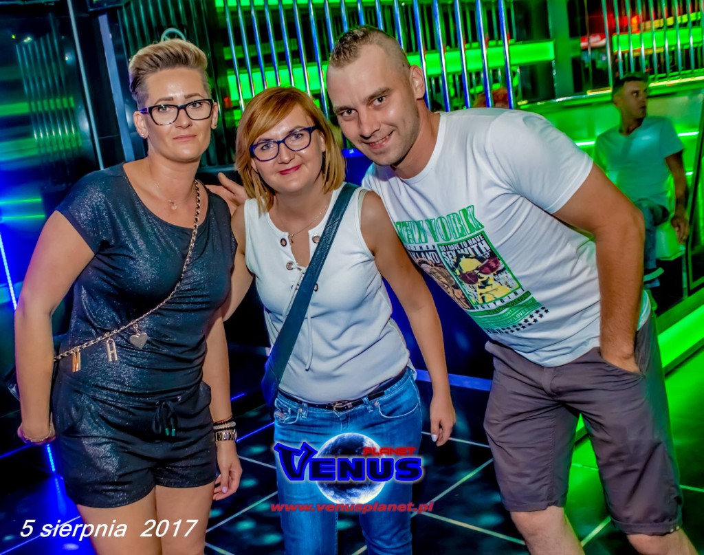Sobotnia noc w klubie Venus Koneck