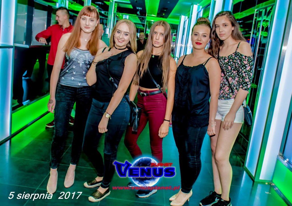 Sobotnia noc w klubie Venus Koneck