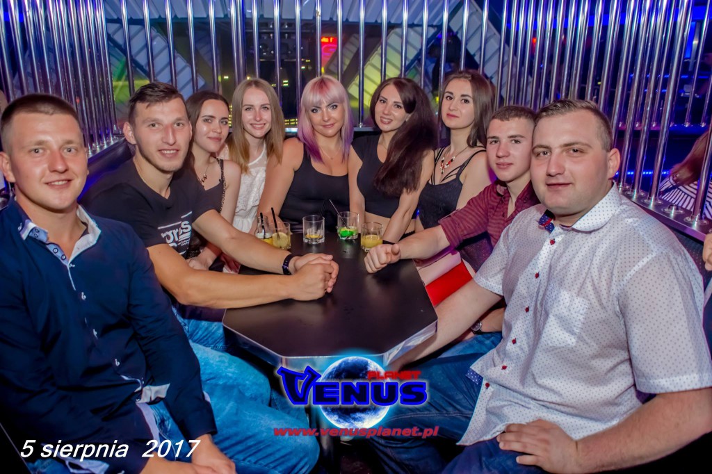 Sobotnia noc w klubie Venus Koneck