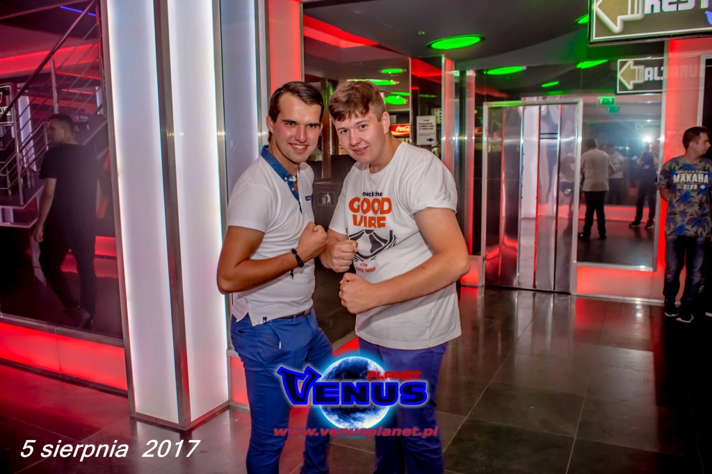 Sobotnia noc w klubie Venus Koneck