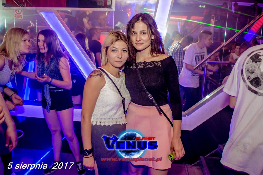 Sobotnia noc w klubie Venus Koneck