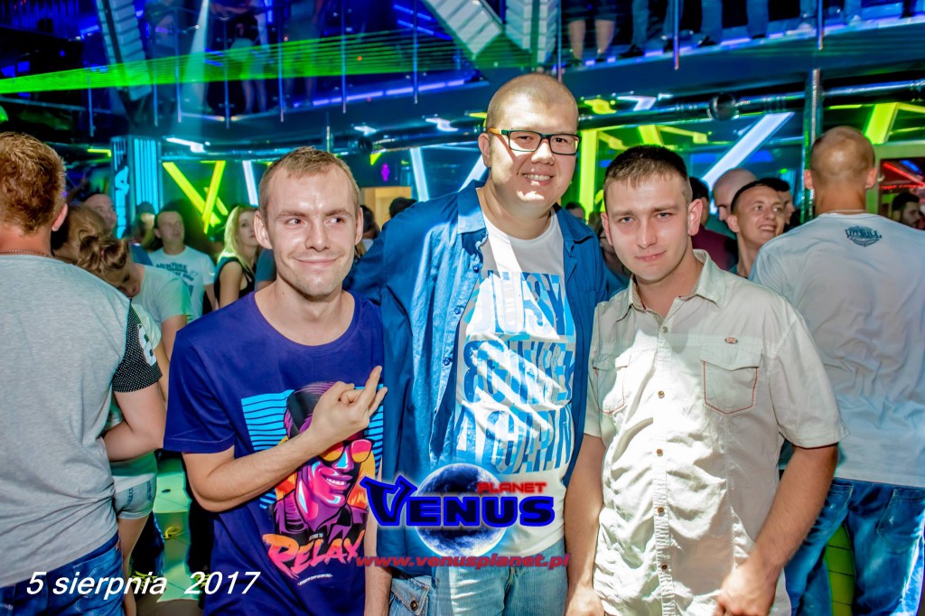 Sobotnia noc w klubie Venus Koneck