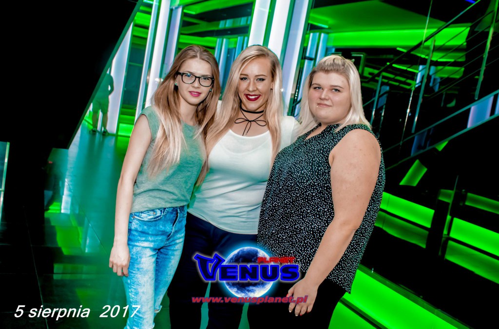 Sobotnia noc w klubie Venus Koneck